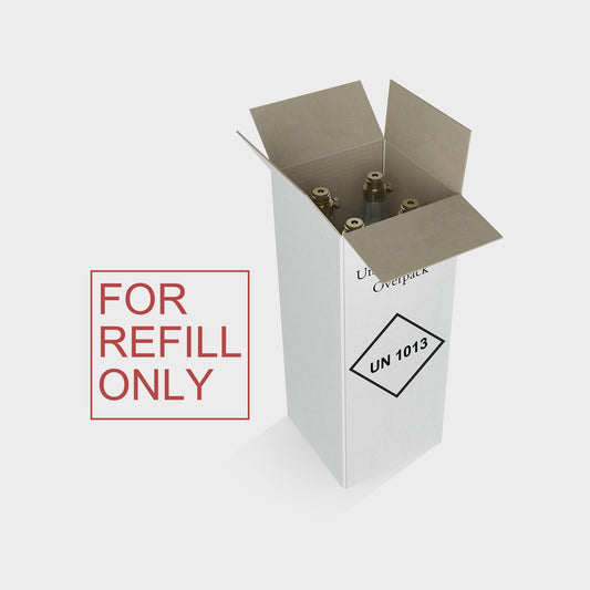 Refill-4 pakke CO2 flasker